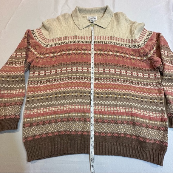 Alfred Dunner Sweater 2X – Vintage Ramie Cotton Knit, Made in Hong Kong - Picture 6 of 9